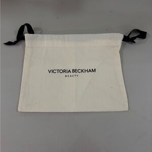 Victoria Beckham Beauty White Drawstring Bag